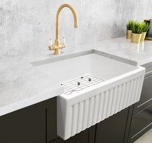Load image into Gallery viewer, Mayfair - Fluted/Plain Butler Sink - Free Grid