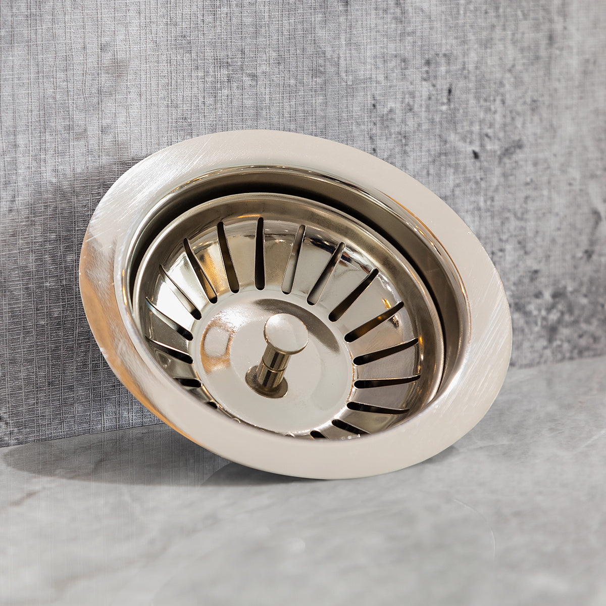 Basket Waste 90 mm Nickel Butler Sinks Australia