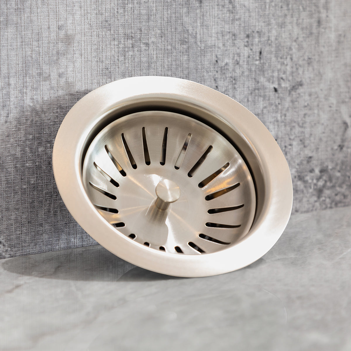 Basket Waste 90 mm Brushed Nickel/Pewter Butler Sinks Australia