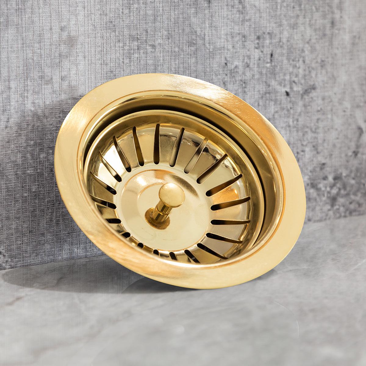 Basket Waste 90 mm Gold Butler Sinks Australia