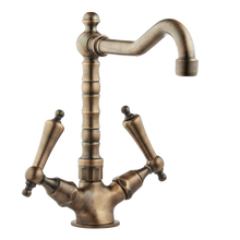 Load image into Gallery viewer, Country Farmhouse Kitchen Tap - Porcelain Levers