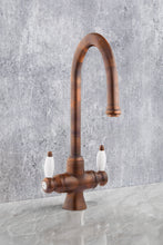 Load image into Gallery viewer, Victorian Kitchen Tap - Porcelain Levers