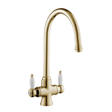 Load image into Gallery viewer, Victorian Kitchen Tap - Porcelain Levers