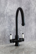 Load image into Gallery viewer, Victorain Kitchen Tap - Porcelain Levers
